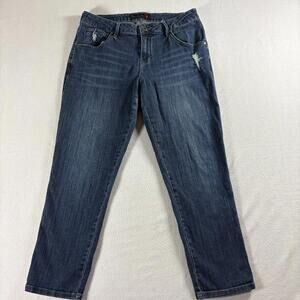 Straight Leg Jeans Guess G By Guess Tag 26 Fits Like 30X25 Blue Denim Distressed